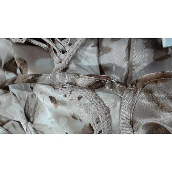 Vintage Negligee, Sophia By Delicates Floral Chemise Size M Nightgown - Picture 5 of 7